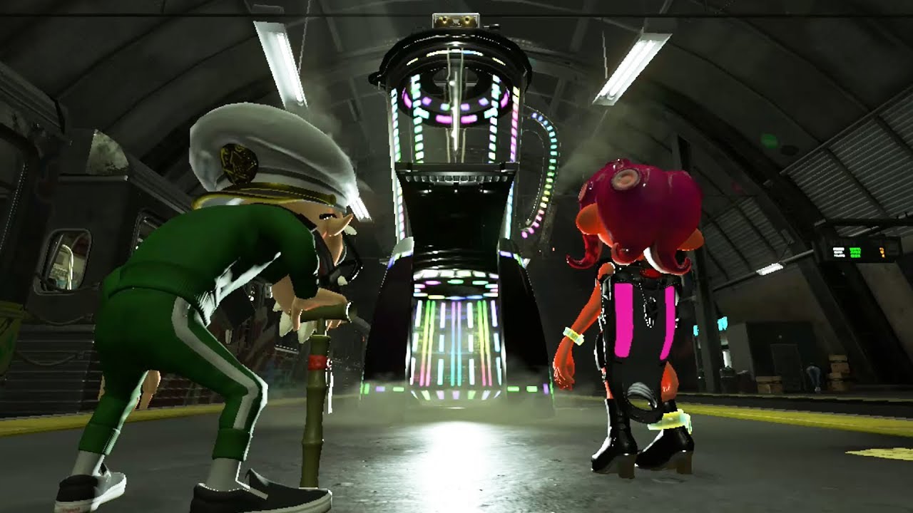 The thing you make in Splatoon 2's Octo Expansion when you get all the thangs to make it. (It's a blender.) The thing you make in Splatoon 2's Octo Expansion when you get all the thangs to make it. (It's a blender.)